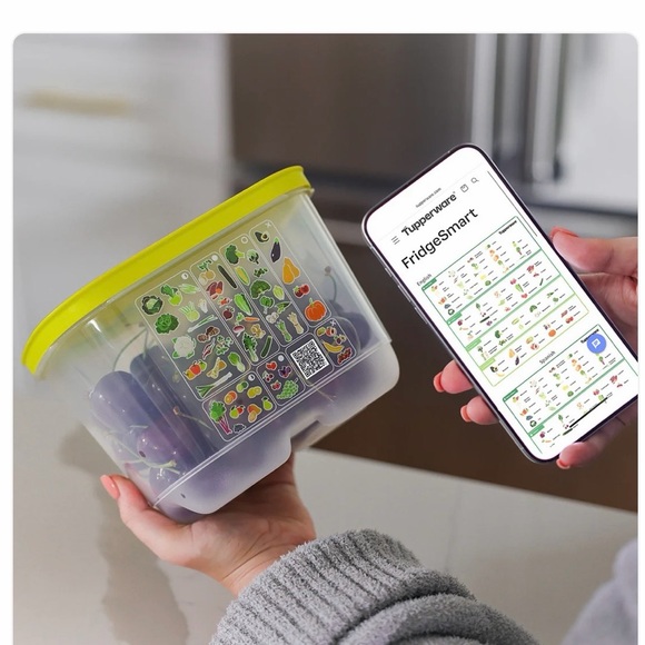 Tupperware Smart Fridge Storage Container - Picture 2 of 7